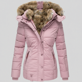 Evelyn | Warm Fur-Lined Winter Coat