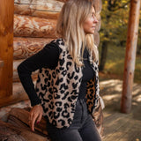 ASTRID | The leopard knit vest