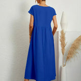 Cintia | Effortless Midi Dress with Pockets
