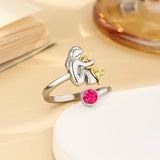 Ring with Dog Icon