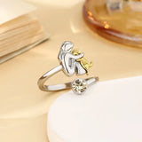 Ring with Dog Icon