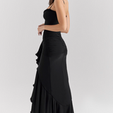 FLAVIA Ruffle Maxi Dress