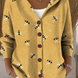 Cassidy | Cardigan Long Artistique Confortable