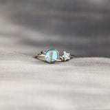 Lunara | Spinning Moon & Star Ring