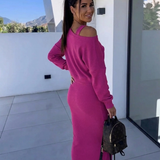 Andrea™ - Ensemble Sweatshirt Décontracté et Robe