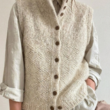 Ingrid™ - Cardigan Élégant Sans Manches