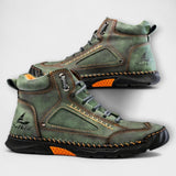 Alpine | Leather High-Top Shoes