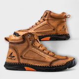 Alpine | Leather High-Top Shoes