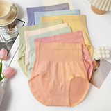 Sous-vêtements de contrôle du ventre antibactériens taille haute