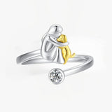 Ring with Dog Icon